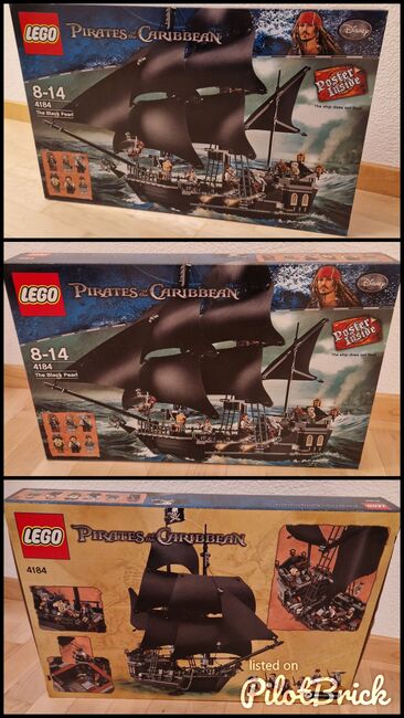 Black Pearl Neu und OVP, Lego 4184, Dominik, Pirates of the Caribbean, Kölliken, Abbildung 4