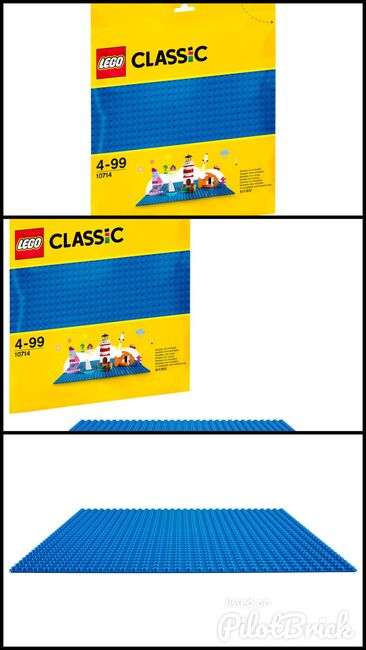 Blue Baseplate, LEGO 10714, spiele-truhe (spiele-truhe), Classic, Hamburg, Abbildung 4