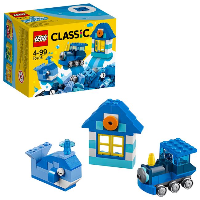 Blue Creativity Box, LEGO 10706, spiele-truhe (spiele-truhe), Classic, Hamburg, Abbildung 3