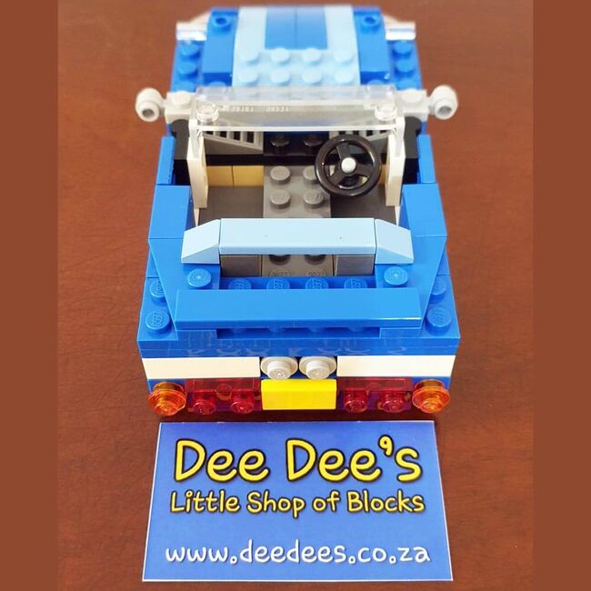 Blue Roadster, Lego 6913, Dee Dee's - Little Shop of Blocks (Dee Dee's - Little Shop of Blocks), Creator, Johannesburg, Abbildung 2