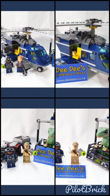 Blue’s Helicopter Pursuit, Lego 75928, Dee Dee's - Little Shop of Blocks (Dee Dee's - Little Shop of Blocks), Jurassic World, Johannesburg, Image 7