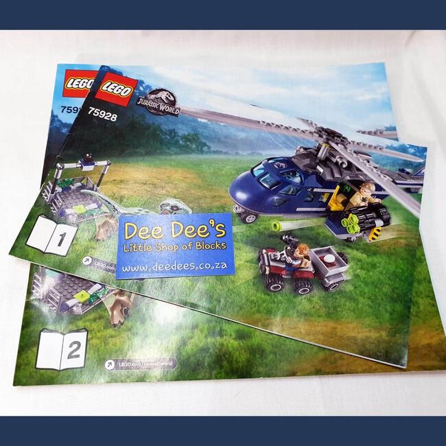 Blue’s Helicopter Pursuit, Lego 75928, Dee Dee's - Little Shop of Blocks (Dee Dee's - Little Shop of Blocks), Jurassic World, Johannesburg, Image 6