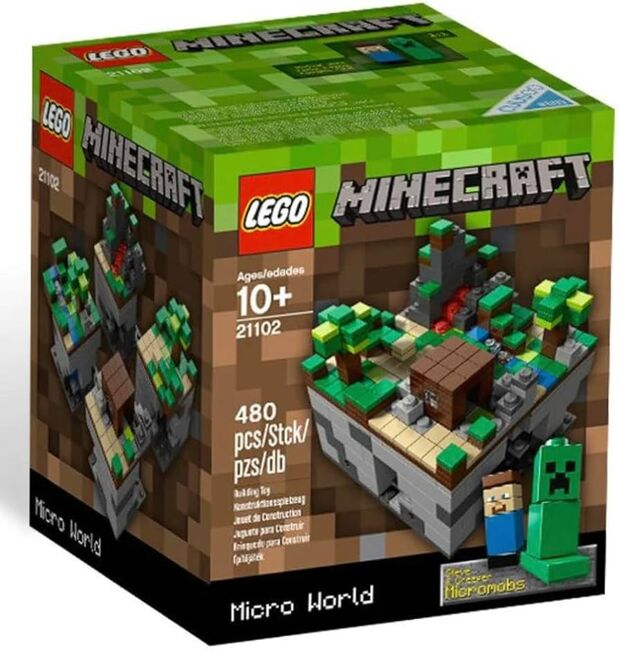 BNIB Lego 21102 Minecraft Micro World The Forest, Lego 21102, Marcus, Minecraft