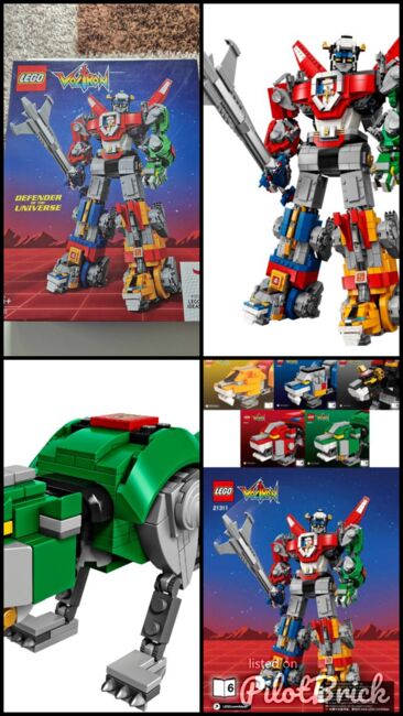 BNIB Lego Voltron, Lego 21311, Damon, Ideas/CUUSOO, Bradbury, Abbildung 9