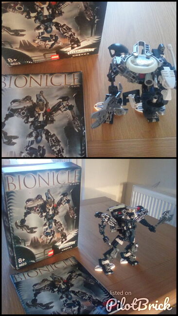 Bonicle  Krekka 2004  figure, Lego 8623, Jackie Brown, Bionicle, Windsor, Abbildung 3