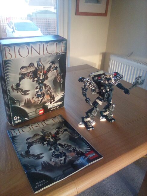 Bonicle  Krekka 2004  figure, Lego 8623, Jackie Brown, Bionicle, Windsor, Abbildung 2