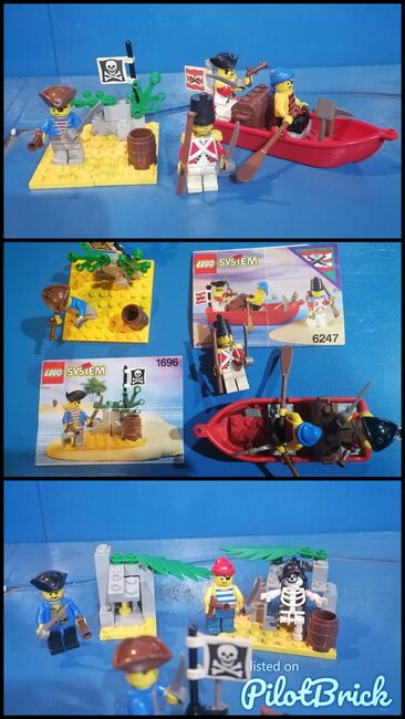 Bounty Boat plus 4 sets, Lego 6247 Plus 6234,6232,1696 &1747, Kelvin, Pirates, Cape Town, Abbildung 4
