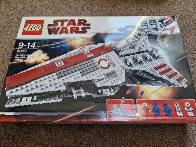 Boxed Star Wars Venator-Class Republic Attack Cruiser, Lego 8039, Hayley Gray, Star Wars, Ulverston