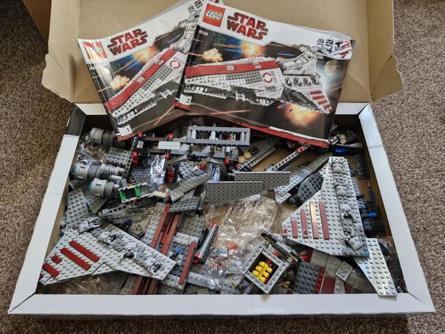 Boxed Star Wars Venator-Class Republic Attack Cruiser, Lego 8039, Hayley Gray, Star Wars, Ulverston, Image 4