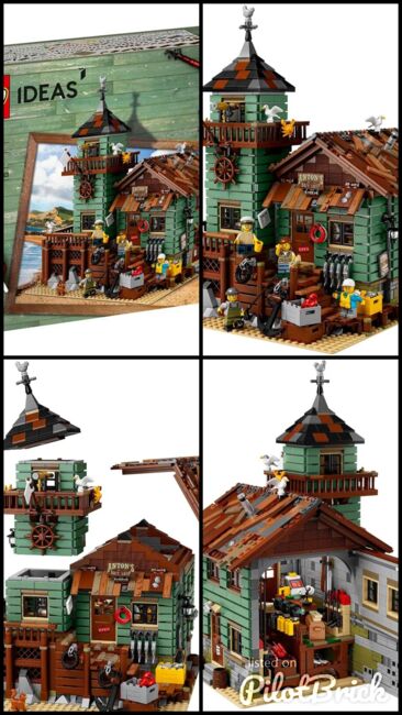 Brand New in Sealed Box! Old Fishing Store!, Lego, Dream Bricks (Dream Bricks), Ideas/CUUSOO, Worcester, Image 5