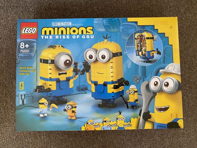 Brand new LEGO Brick-built Minions and their Lair, Lego 75551, Jenny, Diverses, South Yarra