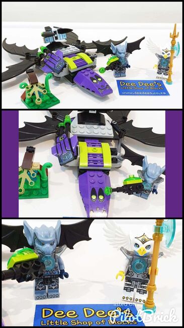 Braptor’s Wing Striker, Lego 70128, Dee Dee's - Little Shop of Blocks (Dee Dee's - Little Shop of Blocks), Legends of Chima, Johannesburg, Abbildung 4