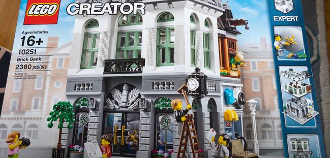 Brick Bank 10251, Lego 10251, W. Helmschrodt (WHLego), Modular Buildings, Calella