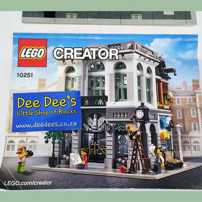 Brick Bank, Lego 10251, Dee Dee's - Little Shop of Blocks (Dee Dee's - Little Shop of Blocks), Modular Buildings, Johannesburg, Abbildung 3