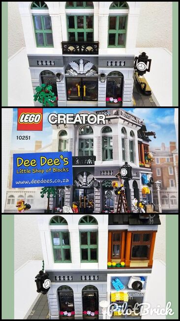 Brick Bank, Lego 10251, Dee Dee's - Little Shop of Blocks (Dee Dee's - Little Shop of Blocks), Modular Buildings, Johannesburg, Abbildung 4