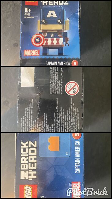 Brickheadz captain America, Lego, Kayleigh , BrickHeadz, Liverpool, Image 4