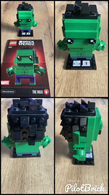 Brickheadz Hulk, Lego 41592, Karen H, BrickHeadz, Maidstone, Image 6
