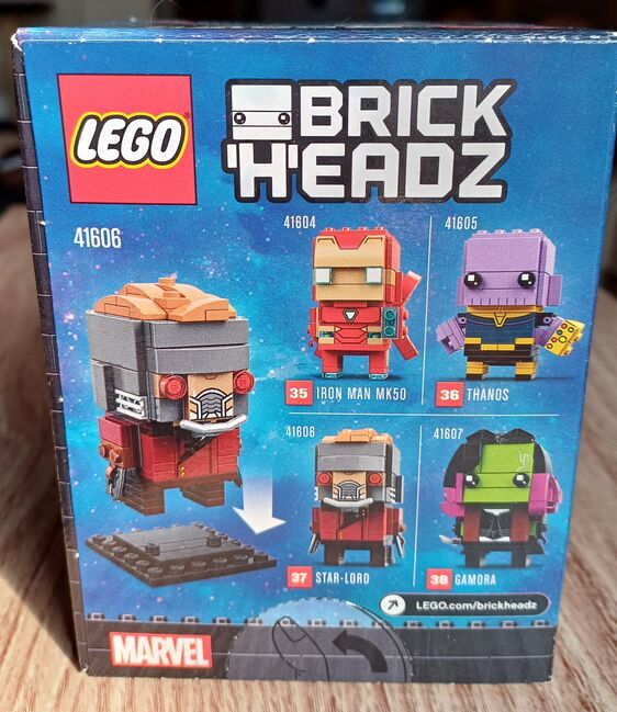 BrickHeadz Star Lord, Lego 41606, Settie Olivier, BrickHeadz, Garsfontein , Image 2