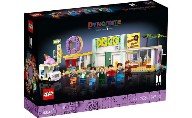 BTS Dynamite, Lego, Dream Bricks (Dream Bricks), Ideas/CUUSOO, Worcester, Abbildung 2
