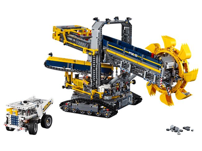 Bucket Wheel Excavator, LEGO 42055, spiele-truhe (spiele-truhe), Technic, Hamburg, Abbildung 4