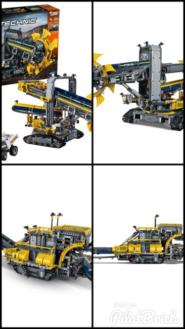 Bucket Wheel Excavator, LEGO 42055, spiele-truhe (spiele-truhe), Technic, Hamburg, Abbildung 9