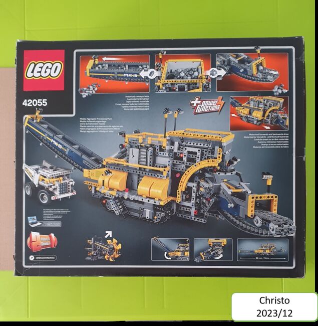 Bucket Wheel Excavator, Lego 42055, Christo, Technic, Benoni, Image 13