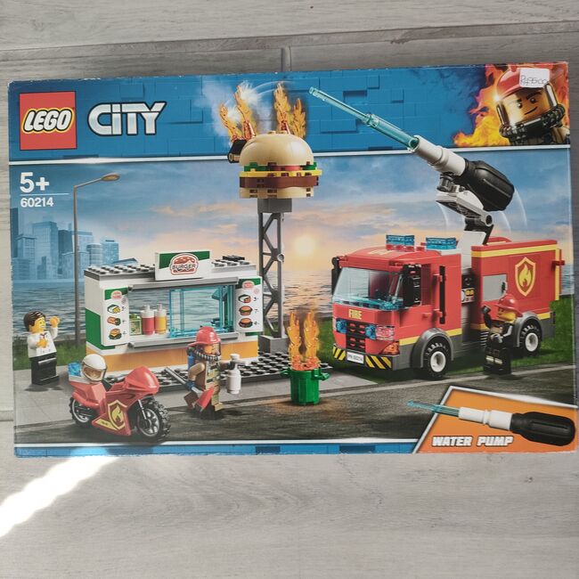 BURGER BAR FIRE RESCUE, Lego 60214, Mandy Bleach, City, East London