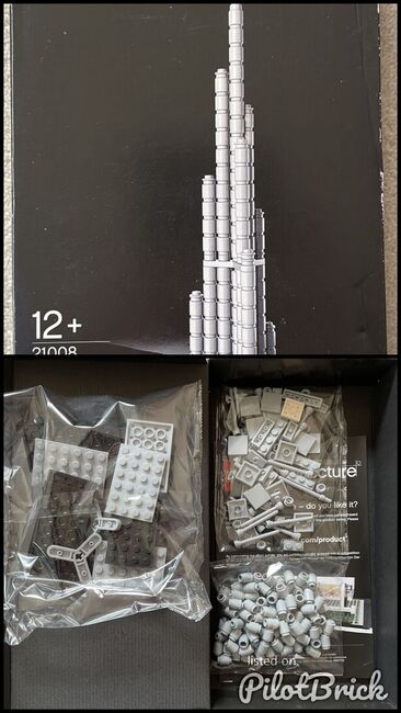 Burj Khalifa, Lego 21008, Gary , Architecture, Uckfield, Abbildung 3