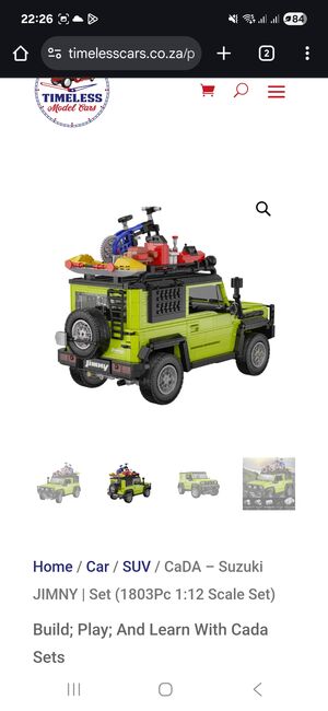 CADA SUZUKI JIMNY, Lego, TROY RAMNANUN, Adventurers, Pietermaritzburg, Image 2