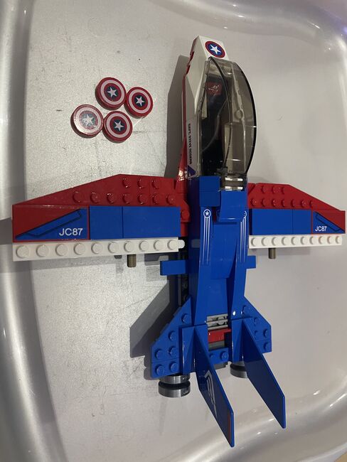 Captain America jet pursuit, Lego 76076, Karen H, Super Heroes, Maidstone, Abbildung 4