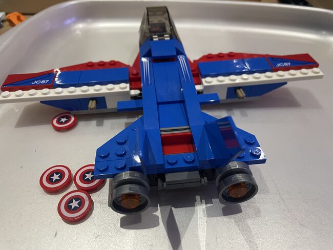 Captain America jet pursuit, Lego 76076, Karen H, Super Heroes, Maidstone, Abbildung 5