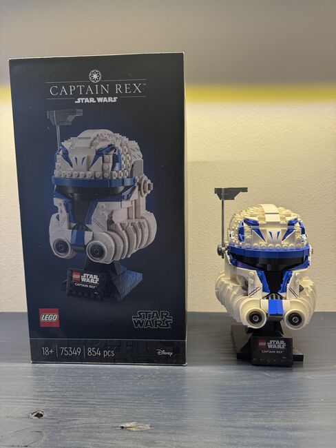 Captain Rex helmet, Lego 75349, Eugene, Star Wars, Pretoria, Image 3