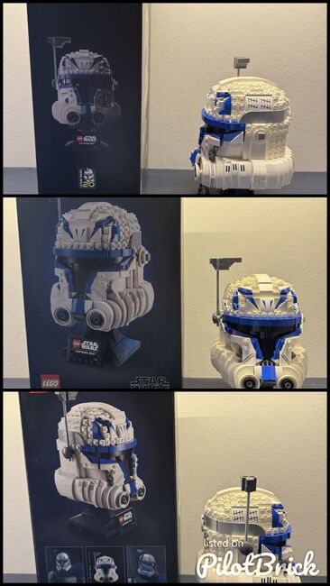 Captain Rex helmet, Lego 75349, Eugene, Star Wars, Pretoria, Image 4