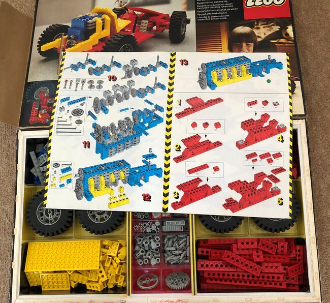 Car Chassis Red, Lego 853, Gary Collins, Technic, Uckfield, Abbildung 2