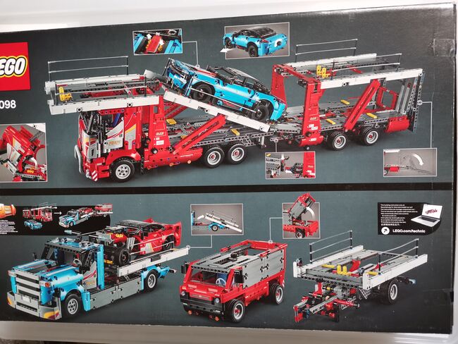 Car Transporter / Autotransporter neu OVP, Lego 42098, Martin, Technic, Perl, Image 3
