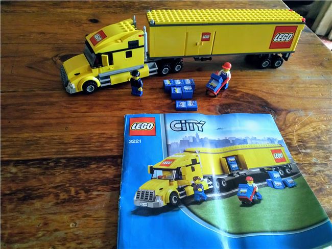 Cargo Truck, Lego 3221, John kerr, City, GROVEDALE