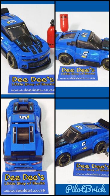 Chevrolet Camaro ZL1 Race Car, Lego 75891, Dee Dee's - Little Shop of Blocks (Dee Dee's - Little Shop of Blocks), Speed Champions, Johannesburg, Abbildung 5