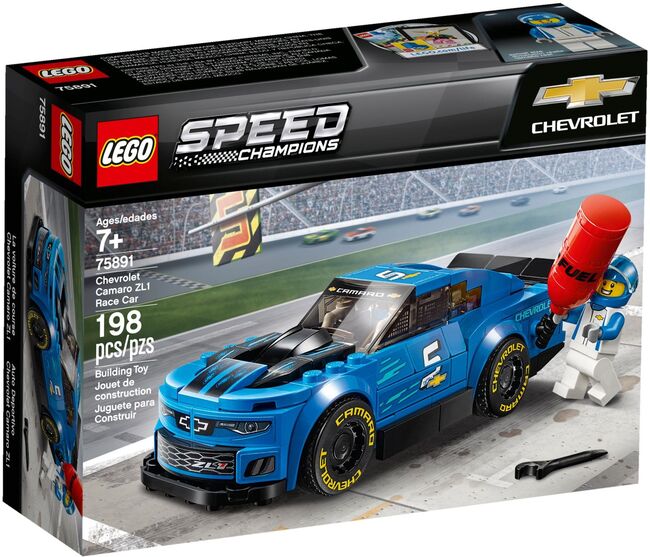 Chevrolet Camaro ZL1 Race Car, Lego 75891, Theuns, Speed Champions, Durbanville