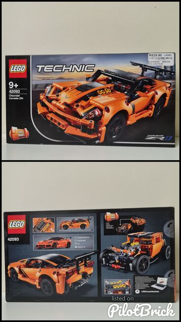 Chevrolet Corvette ZR1, Lego 42065, Rudi van der Zwaard, Technic, Bloemfontein, Abbildung 3