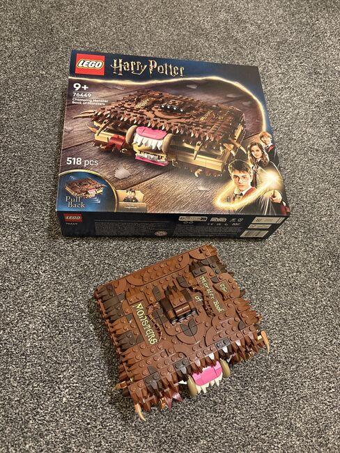 Chomping Monster Book of Monsters, Lego 76449, Sophie Nicholson, Harry Potter, Newcastle upon Tyne