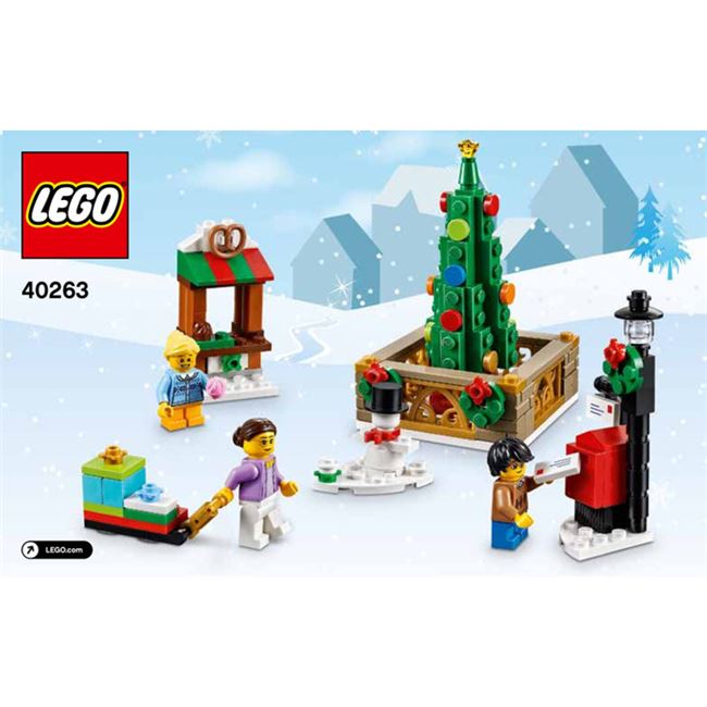 Christmas Town Square, Lego 40263, Gohare, Diverses, Tonbridge