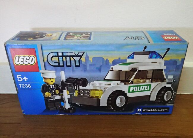 City Police Car, Lego 7236, Legoman, City, Abbildung 3