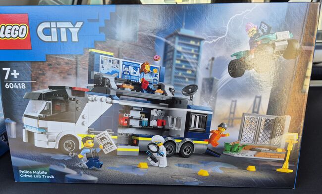 City Police Mobile Crime Lab Truck, Lego 60418, oldcitybricks.com.au, City, Dubbo