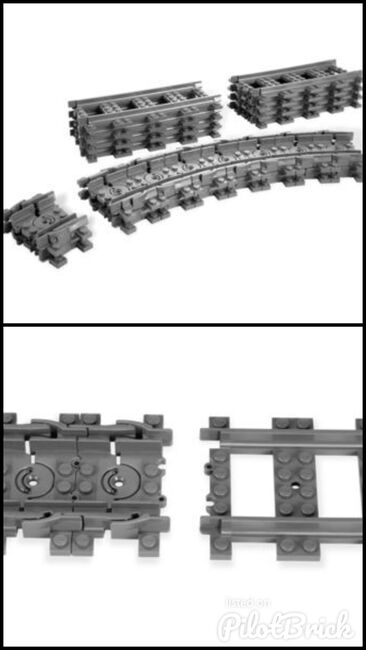City Train Flexible and Straight Tracks, Lego 7499, Michael, Train, Randburg, Abbildung 3