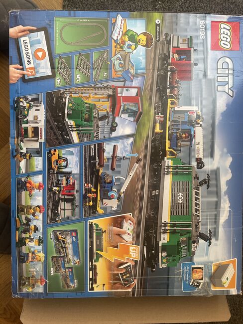 City train set, Lego 60198, John Jarvis, Train
