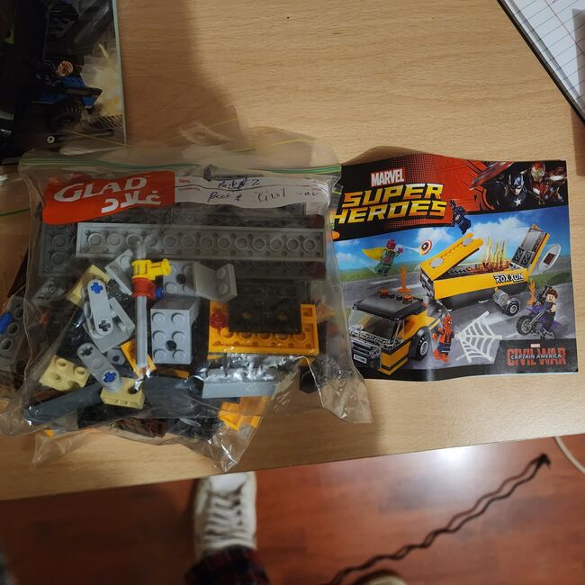 Civil War: Tanker truck takedown, Lego, Uthmaan Bhamjee , Marvel Super Heroes, JOHANNESBURG