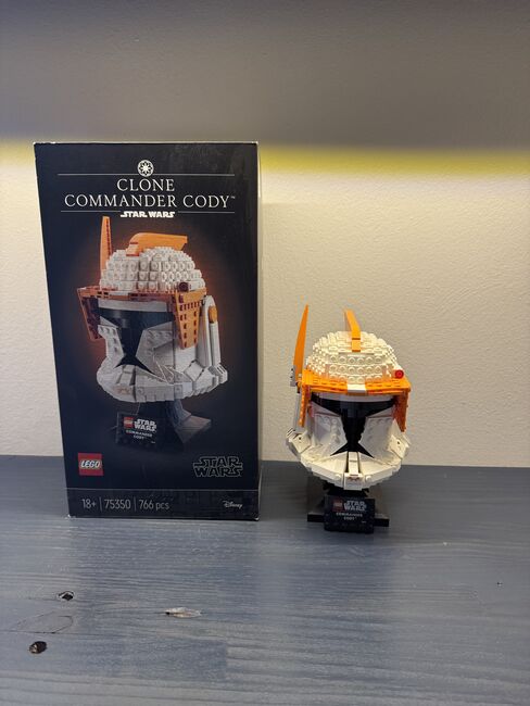 Clone Commander Cody helmet, Lego 75350, Eugene, Star Wars, Pretoria, Image 3