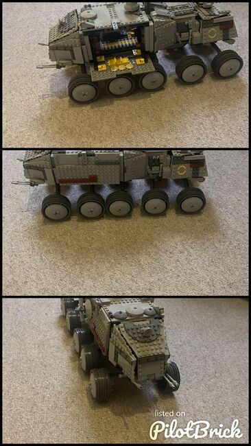 clone turbo tank with 3 minifigure, Lego 8098, enzo maurri, Star Wars, bromsgrove, Abbildung 4