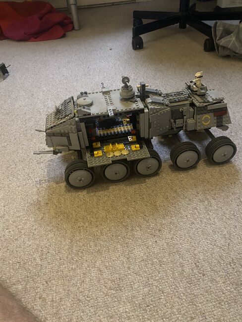 clone turbo tank with 3 minifigure, Lego 8098, enzo maurri, Star Wars, bromsgrove