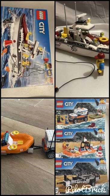 Coast guard and fishing boat bundle, Lego 60165, 60147, Karen H, City, Maidstone, Image 6